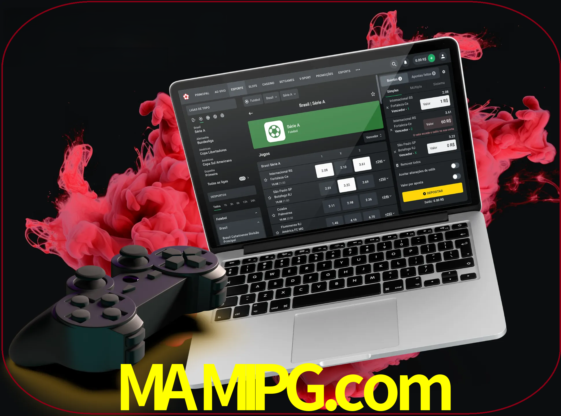 Visite a secção especial de jogos de vídeo em mamipg para descobrir em que jogos pode apostar e ganhar muito dinheiro.