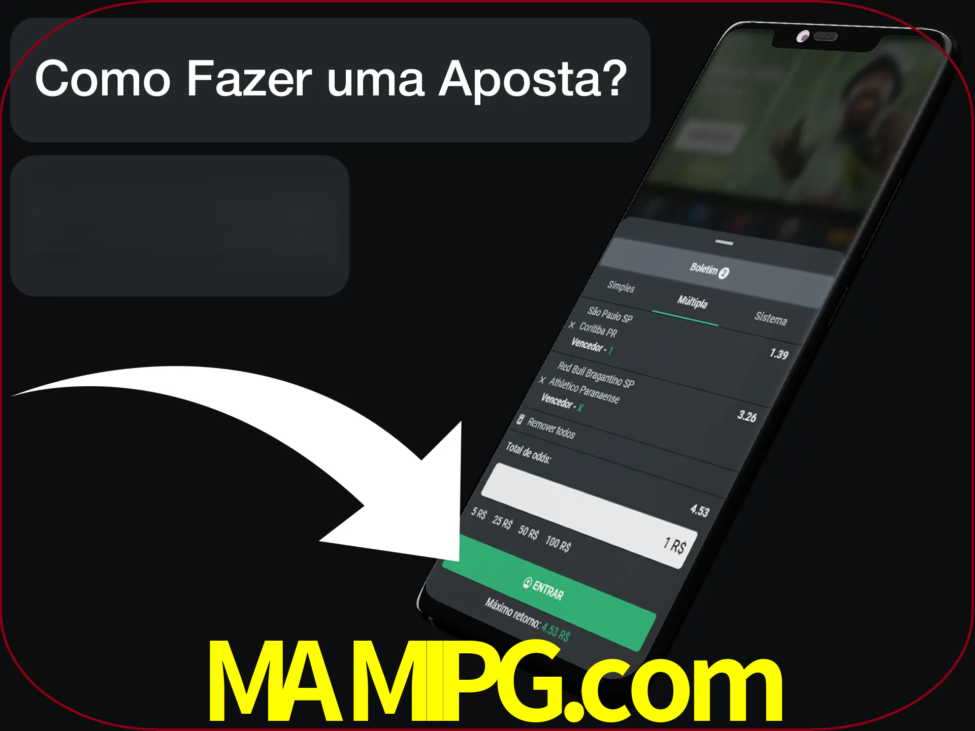 Preencha sua aposta e aguarde o resultado.